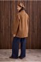 Basic Coat Dark Camel - 6