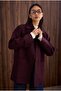 Basic Coat Burgundy