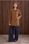 Basic Coat Dark Camel - 4