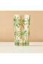 Palm Tree Embossed Highball Glass - 2