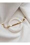 Steel Herringbone Model Bracelet - Gold Color Herringbone Model Bracelet - 6