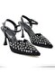 06412 Stoned Thin Heel Women's Shoes - 2