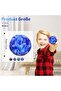 Pack of 6 Astro Jump High Jumping Rubber Moon Galaxy Lightweight Space Ball - 3