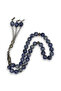 Natural Stone Blue Quartz Prayer Beads 8mm Sphere Cut 221-3