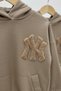 Brown Hooded Children's Tracksuit Set - 4