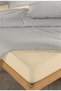 Mira 100% Cotton Ranforce Yezra Khaki Yarn Dyed Duvet Cover Set Single Size - 160X220 cm - 3