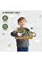 LED Light Up Remote Control Dinosaur Walking and Roaring Realistic T-Rex Dinosaur Toys - 5