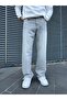 Men's Baggy Loose Fit Jeans denim blue gray anthracite - 4