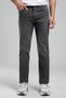 Rico High Waist Straight Cut Straight Leg Gray Men's Jean Trousers - 2