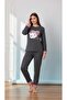 WOMEN'S COTTON PAJAMA SET INTERLOCK FABRIC - 5