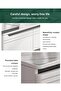 Living Room Modern Shelf Storage Cabinet Table - 4
