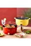 Versatile Electric Hot Pot Cooker Large Size Rice Noodles Cooking Pot With Lid - 26cm - 5