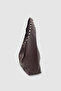 Stula Large Volume Magnetic Staple Detailed Hobo Shoulder Bag Bitter Brown - 4