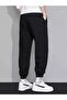 Men's Plain Sweatpants, 3-Thread Quality Fabric, Elastic Waistband, Jh - 2