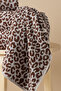 4 Piece Turkish Bath Set (2 Pieces 70X140 Towels, 2 Pieces Hand Towels 50X90) - Premium Leopard Pattern Towels - 4