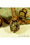 Natural Pyrite Crystal Handmade Authentic Copper Pendant + 50cm Pure Copper Chain