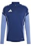 Men's Casual Long Sleeve Half-Zip Zipper Top