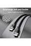 كابل موس من سلسلة USB-C إلى USB-C بطول 1.8 متر وقوة 60 واط - أسود - 4