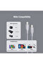 كابل موس سيريز USB-C إلى USB-C بطول 1.8 متر وقوة 60 واط - رمادي - 3