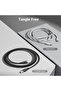كابل سلسلة موس USB-C إلى USB-C بطول 1 متر وقوة 100 واط - أسود - 3