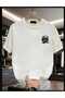 Cat with Headphones Printed T-Shirt