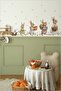 Spring and Nature Themed Rabbit Family Wall Sticker - Children's Room Sticker