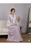 Premium Night Gown with intricate Lace Detailing - 2