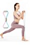 Figure 8 Pilates Exercise Band |   Yoga, Warm-Up and Conditioning Resistance Band |   Pastel |   Light Resistance - 3