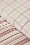 Doğalever Geo Cotton Transformation Single Duvet Cover Set Claret Red - 3