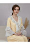 Premium Night Gown with intricate Lace Detailing - 3