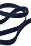 Navy Blue 12 mm 5 Mt Durable Hard Flat Elastic Strip Rubber - 3