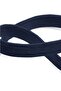 Navy Blue 12 mm 5 Mt Durable Hard Flat Elastic Strip Rubber - 2