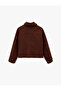 Long Sleeve Classic Collar Buttoned Pocket Detailed Jacket - 4