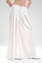 Women's Detachable Satin Belt Detailed Front Pleated Design Trousers - 2