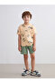 Lcw Kids Elastic Waist Printed T-Shirt and Shorts 2-Pack - 2