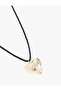 Textured Heart Necklace - 3