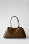 Viona Shiny Faux Leather Shoulder and Hand Bag