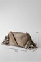 Suede Talia Tassel Crossbody and Shoulder Bag - 2