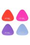 Triangular eraser, 4 colors mix set - 3