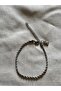 Steel Unisex Auger E Letter Bracelet - 2
