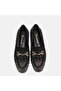 Large number stone loafer 41-42-43-44-black suede silver stone - 3