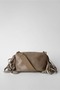 Suede Talia Tassel Crossbody and Shoulder Bag