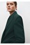 Double Button Fabric Blazer Jacket - 5
