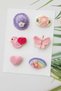 Bagless Baby Buckle Handmade 100% Cotton Mixed 6-Piece Clip Baby Buckle Antiallergic Pinterest (0-3 Years) - 5