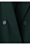 Double Button Fabric Blazer Jacket - 7