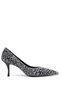 Silver Stiletto Shoes Pointed Toe Stiletto Heel U Women's Stiletto Stylish S Glittery Stiletto
