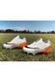 Boys' Football Cleats with Socks, Turf Field Gear, Soccer Sports Shoes (White-Orange Color)--Filet-Garson - 3