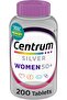 Silver Multivitamin with D3 & B for Women 50+ - 200 Tablets