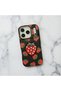 iPhone 17 Pro (6.1 Inch) Compatible Embossed Figured Patterned Leather Look Cute Case