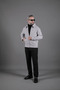 Plain Men's Cashmere Jacket Coat - 4